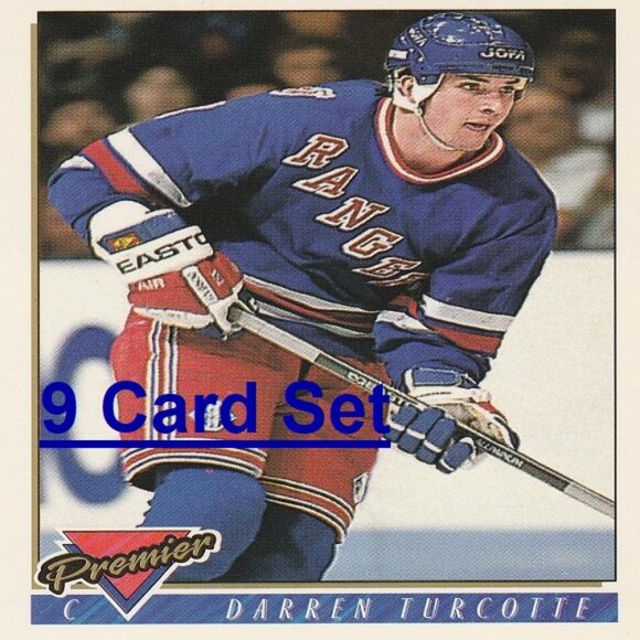 Darren Turcotte NYR Hockey Card Collection - Picture 1 of 10